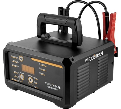 Пуско-зарядное устройство интеллектуальное Wiederkraft 300А, 12/24В WDK-Start320