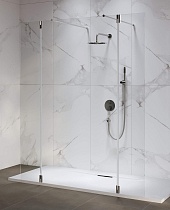 Душевая перегородка RGW Walk In WA-052 (WA-016+2Z-071) 100x195 хром, прозрачное 351005203-11
