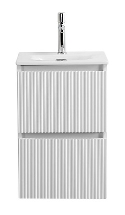 Тумба с раковиной BelBagno Uno-Mini 40 см Bianco Opaco