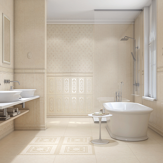 Бордюр Kerama Marazzi Резиденция 6.3х50 см, HGD\A108\7169