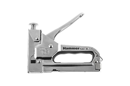Механический степлер Hammer Flex 309-006 скобы П4-14мм, тип 53, с регуриовкой удара 568993