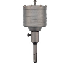 Коронка по бетону в сборе М22, 80 мм, SDS-Plus Kranz KR-91-0414
