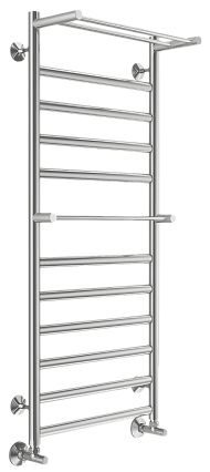 Полотенцесушитель водяной Terminus Хендрикс П12 500x1200, 4670078529831 с полкой