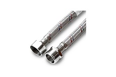 Подводка для воды Damento с нержавеющим оплетением, в ПВХ оболочке, 1/2 г/ш, 60 см 003836