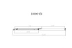 Душевая дверь Vincea Слим-Н (Slim-N) VDS-4SN140CLBN 140x195 брашированный никель, прозрачная