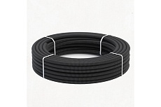 Гофрированная труба Stahlmann из нерж. стали SS304 PT 25А, черная, 10м, 2259371