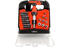 Набор головок и бит с Т-образной реверсивной отверткой VIRA 305060