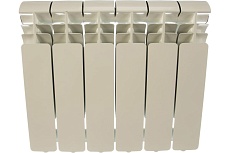 Алюминиевый радиатор Global ISEO 350 6 секций боковое подключение RQLAGI11GKBEQH