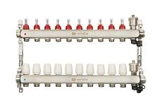Коллекторная группа ONDO нержавеющая сталь, 10 выходов, в сборе OKGSET10A