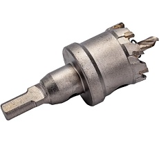 Коронка по металлу твердосплавная 30 мм усиленная HM/TCT Diamond Industrial DIDTCT30