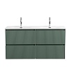 Тумба с раковиной BelBagno Uno 120 см, 4 ящика, Еловый матовый