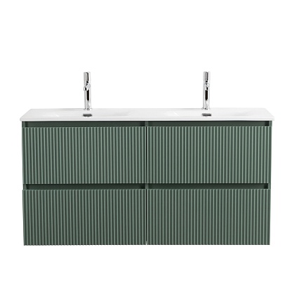 Тумба с раковиной BelBagno Uno 120 см, 4 ящика, Еловый матовый