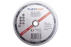 Круг отрезной по металлу и нержавейке (230х2.5х22.23 мм; A30 SBF41) Flexione 10001198
