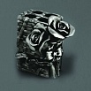 Подставка для зубных щеток настольная Art&Max Rose AM-0091B-T серебро