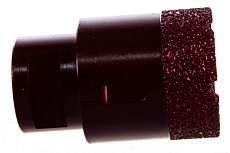 Коронка алмазная вакуумная по камню D40-15W-35L-M14 (40х35 мм; М14) Messer 06-35-040