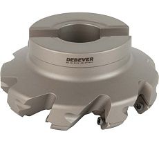 Корпус фрезы для обработки торца Standard D=100 мм, dпос=32 мм, 45°, 9 кромок Debever Machining Solutions DB-S-FP445A32D100Z09