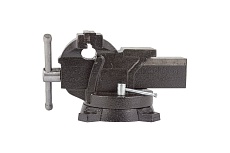 Тиски стальные поворотные с наковальней Forsage 5&quot;-125мм F-6540305(47863)