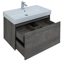 Мебель для ванной Aquanet Nova Lite 90 см, 1 ящик, дуб рошелье