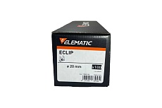 Пластиковый фиксатор для полипропиленовых труб Elematic ECLIP d=20 мм, 100 шт. 13502120