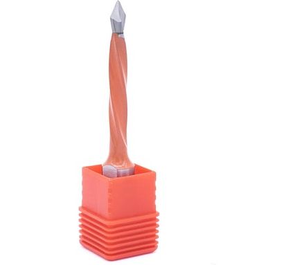 Сверло присадочное сквозное усиленное KJ2-V80202L (6х70 мм; хв-к 10 мм; левое вращение) МНОГОФРЕЗ 6625