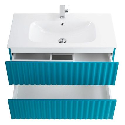 Тумба с раковиной Art&Max Elegant 90 см, LED подсветка