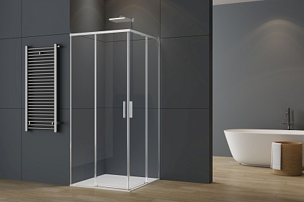 Душевой уголок Vincea Soft 2 VSS-3SO2900CL 90x90 хром, прозрачное