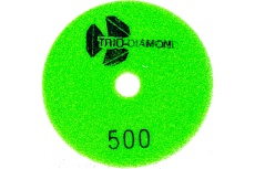 Круг алмазный гибкий шлифовальный Черепашка 100 № 500 TRIO-DIAMOND 340500