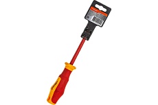 Отвертка Sturm 1040-17-SL5.5-125 шлиц, ДИЭЛЕКТРИЧЕСКАЯ, эрго ручка, SL5,5х125мм