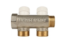 Регулирующий коллектор STOUT 1&quot;, 2 отвода 3/4&quot; RG008UJF4F6FEQ