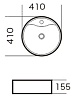 Раковина Grossman GR-3012 41 см