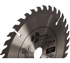 Диск пильный по дереву (160х20 мм; 36Т) TRIO-DIAMOND FLL814