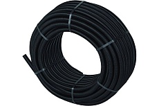 Кожух UPONOR Teck 43/36, для трубы 32 мм, чёрный, бухта 25 м 1012872