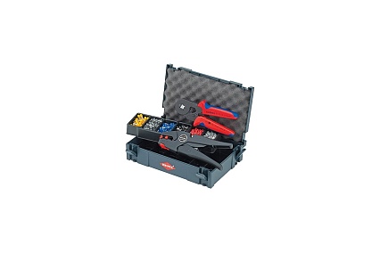 Набор контактных гильз с инструментом для опрессовки Knipex KN-979010