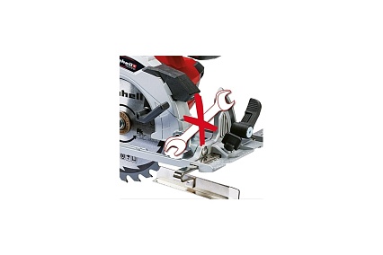 Аккумуляторная циркулярная пила Einhell PXC TE-CS 18 Li-Solo 4331200