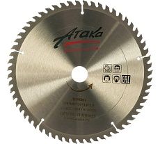 Диск пильный по дереву (270х30 мм; 60T; ч/рез) АТАКА 8079670