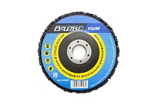 Диск шлифовальный 125x22.2x16 мм, синтетический на фибровой основе, черный, мягкий для УШМ Варяг 015015