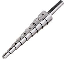 Сверло ступенчатое (4-12 мм; 9 ступеней; HSS) по металлу FIT IT 36394