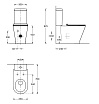 Чаша для унитаза Kerama Marazzi Plaza Modern PLMR.wc.01 безободковая