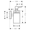 Дозатор Hansgrohe PuraVida 41503000