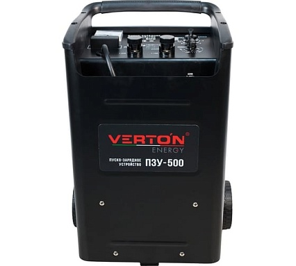 Пуско-зарядное устройство Verton Energy ПЗУ- 500 12/24 В, 50-800 Ач 01.5985.5996