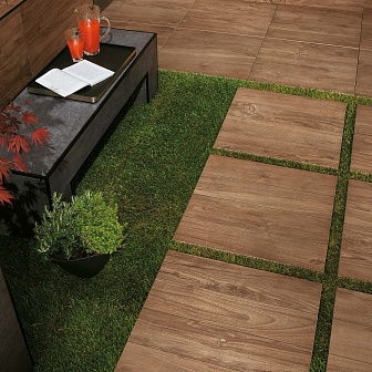 Керамогранит Atlas Concorde Etic Pro Noce Hickory 22,5x90 см, AV4O