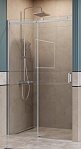 Душевая дверь BelBagno SOFT_CLOSE-2-BF-1-130-C-Cr 130x200 прозрачная, хром