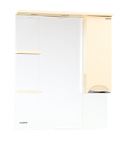 Зеркальный шкаф SanMaria Милан 75 R бежевый