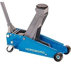 Подкатной домкрат Nordberg 3 т, 120-450 мм, с резиновой насадкой N32030