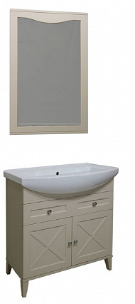 Мебель для ванной Caprigo Torino 75 см, 1 ящик, 2 дверцы