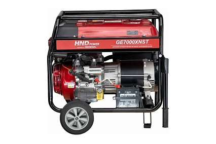 Бензиновый генератор HND GE 7000 XNST с двигателем Honda GE7000XNST
