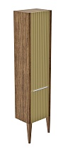 Шкаф пенал ЗОВ Валенсия 45 см зеленый тростник PVZ