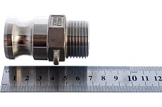 Камлок тип F (ниппель; наружная резьба BSP; 25 мм-1&quot;; нержавеющая сталь) TITAN LOCK TL100FSS