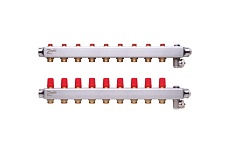 Коллекторы Danfoss SSM-9 для 9 контуров 088U0809