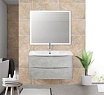 Тумба с раковиной BelBagno Acqua 100 см Cemento Verona Grigio